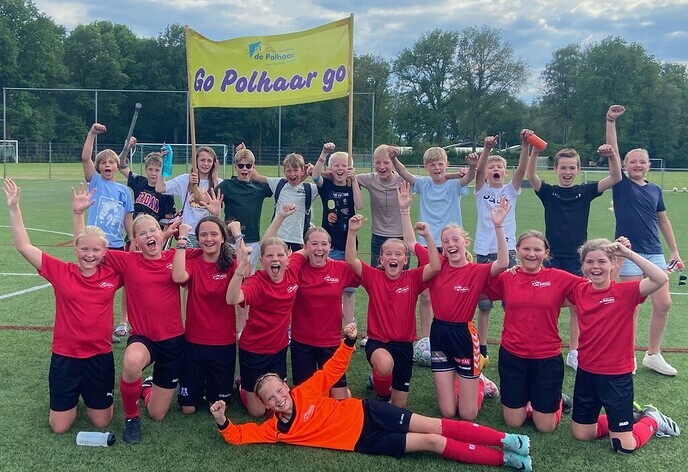 Meiden van De Polhaar naar Districtsfinale - Foto: Ingezonden foto