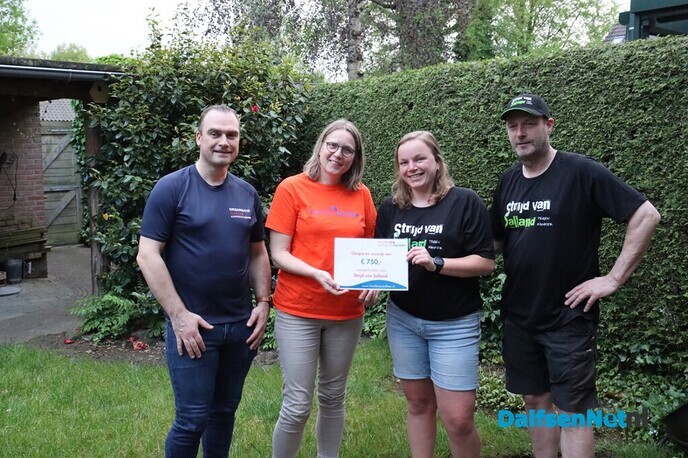 Loopfestijn Dalfsen steunt Strijd van Salland - Foto: Ingezonden foto
