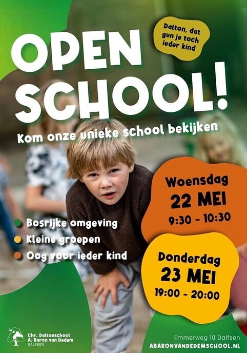 Een fijne school in bosrijke omgeving - Foto: Ingezonden foto