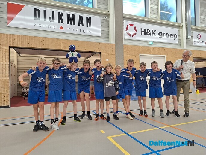 Jongens St. Cyriacus winnen regiofinale Schoolhandbal - Foto: Ingezonden foto