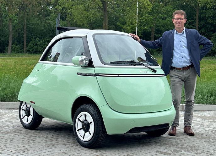 Autobedrijf van Leussen Zwolle breidt uit met Microlino Micro-Cars
