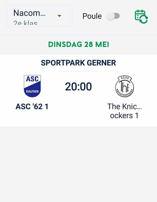 Dinsdag 20.00 uur ASC’62 in nacompetitie - Foto: Ingezonden foto