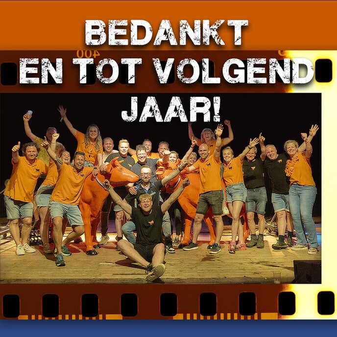 Bedankt namens Oranjevereniging Dalfsen - Foto: Ingezonden foto