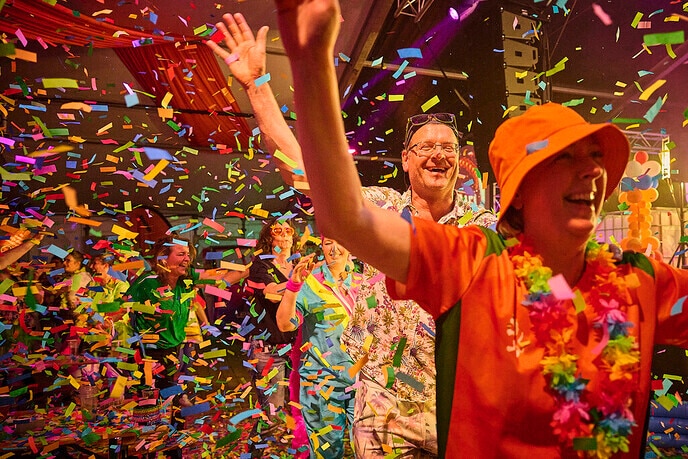 Oranjefeest dinsdag 30 april - Foto: Ingezonden foto