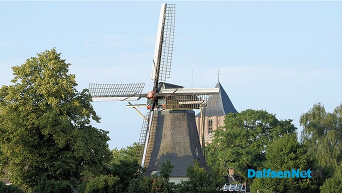 Tegel gelicht over het DNA van Dalfsen - Foto: Ingezonden foto