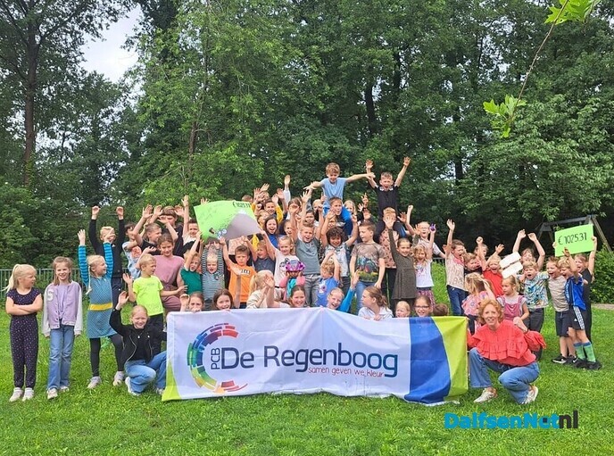 Pcb Regenboog haalt 1025,31 euro binnen - Foto: Ingezonden foto