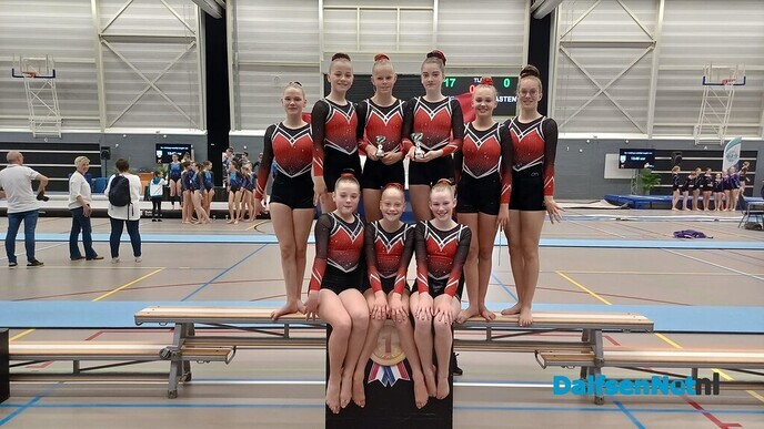 Turnsters gvn nederlands kampioen - Foto: Ingezonden foto