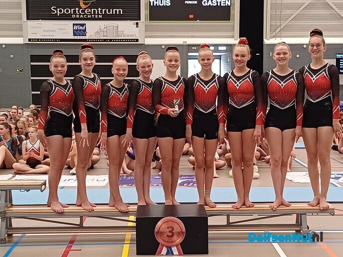 Turnsters gvn nederlands kampioen - Foto: Ingezonden foto