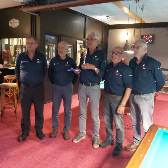 Biljart vereniging kampioen - Foto: Ingezonden foto