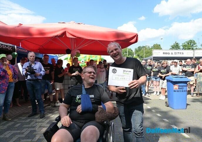 Indrukwekkende tussenstand tijdens Strijd van Salland - Foto: Johan Bokma