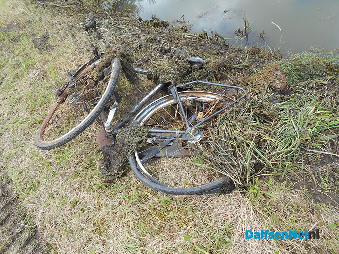 Fietsen boven water