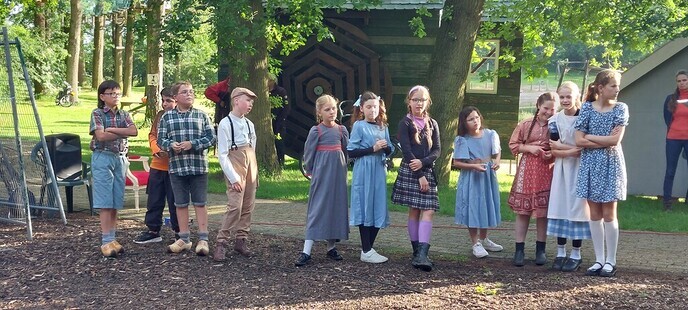 Openluchtspel Plankenkoorts: De Nieuwe Schooljuffrouw - Foto: Ingezonden foto