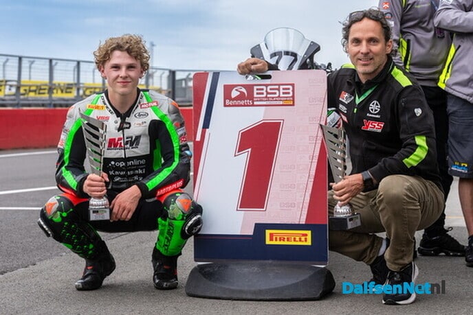 Winst Loris Veneman In Donington (Engeland) - Foto: Ingezonden foto