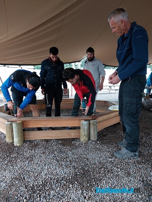 Kindertas Dalfsen realiseert zandbak op TGO - Foto: Ingezonden foto