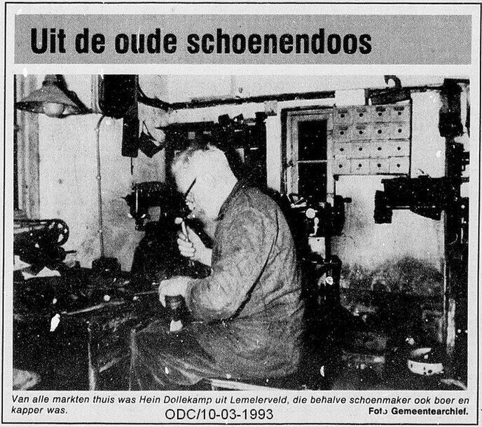 Herinneringen uut Lemelerveld - Foto: Ingezonden foto