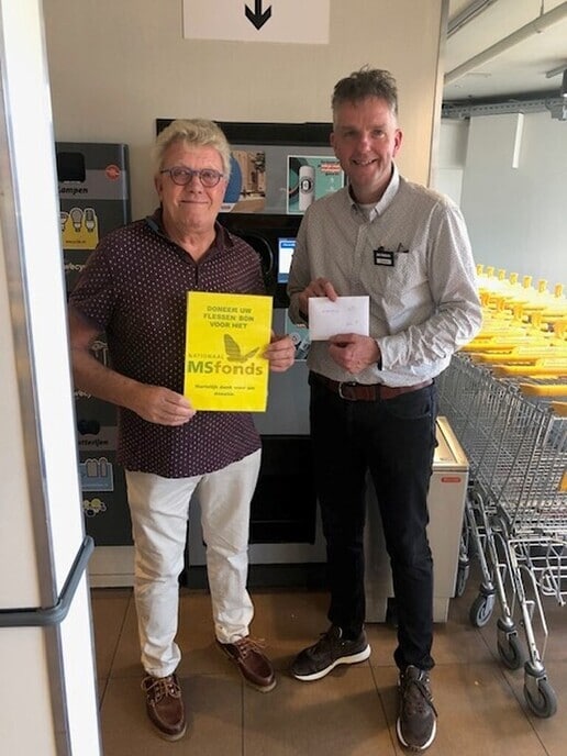 6858.33 euro voor M.S. Fonds