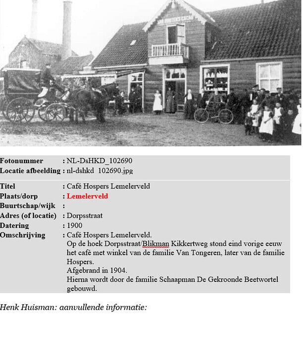 Weer beelden van vroeger Lemelerveld - Foto: Ingezonden foto