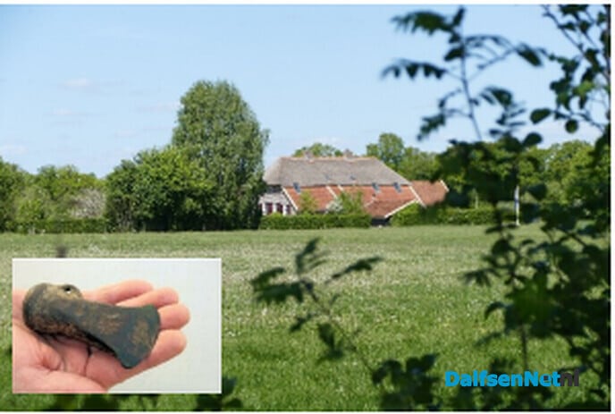 Tegel gelicht over het DNA van Dalfsen - Foto: Ingezonden foto