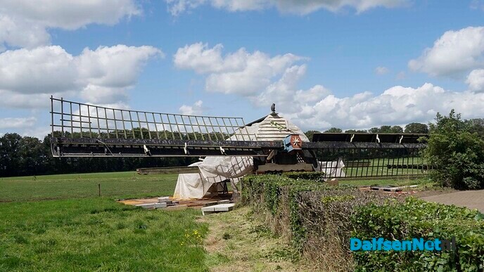Korenmolen Vilsteren krijgt groot onderhoud - Foto: Paul Scholten