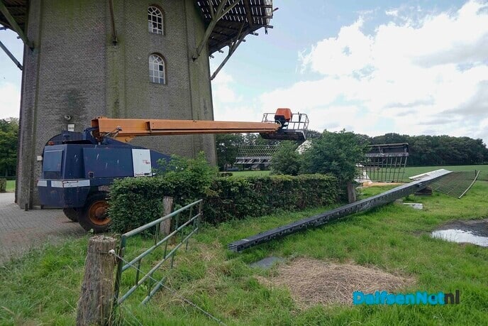 Korenmolen Vilsteren krijgt groot onderhoud - Foto: Paul Scholten