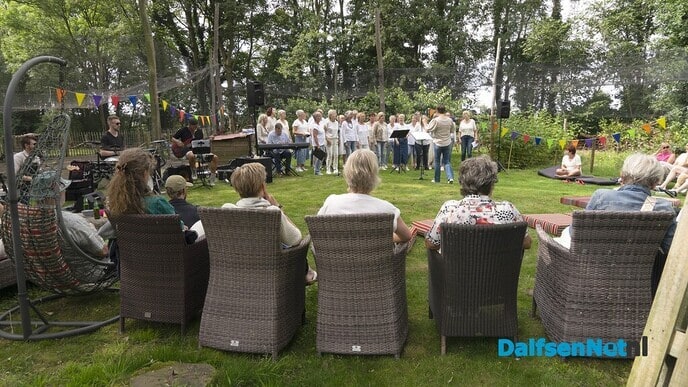 ‘Muziek in de tuin’ ook dit jaar een geslaagd evenement - Foto: Paul Scholten