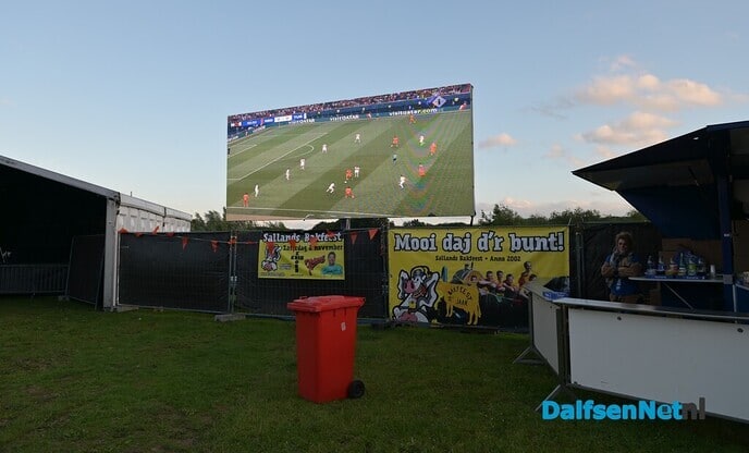 Voetbalfeest in Dalfsen Nederland – Turkije 2 -1 Bakfeest Zomereditie - Foto: Johan Bokma