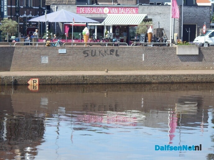 Zomerse dag vanaf de brug