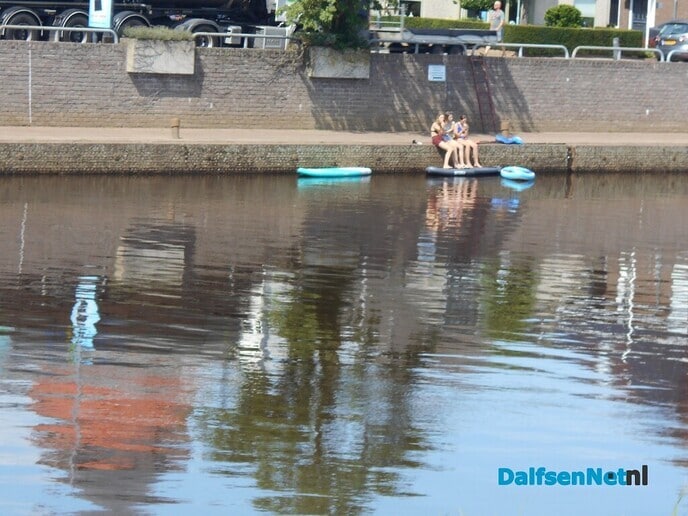 Zomerse dag vanaf de brug