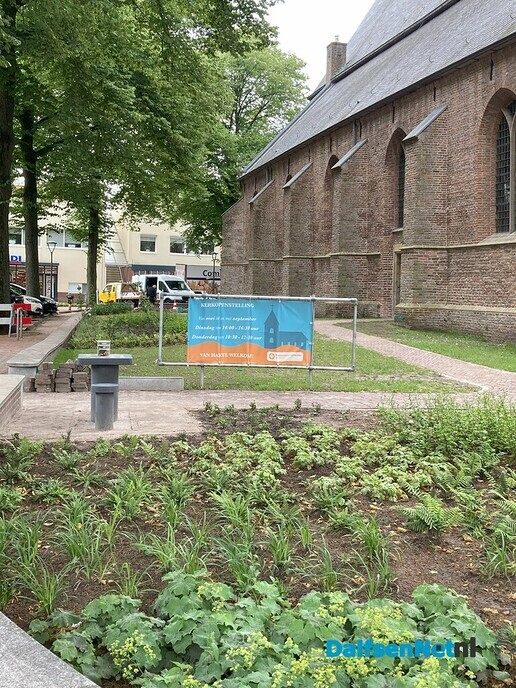 Officiele opening schaaktafel Kerkplein 20 juli - Foto: Ingezonden foto