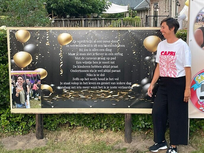 (Schoon)zus, buurvrouw en medewerkster Ilse Askamp 50 - Foto: Ingezonden foto