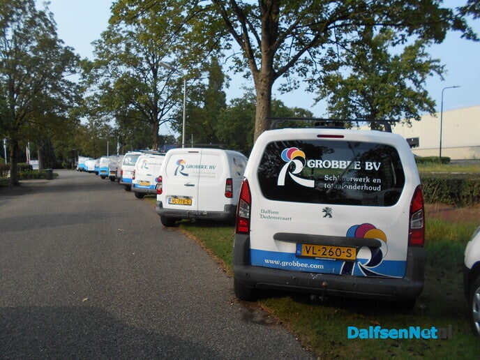 De schilders hebben  nog een week