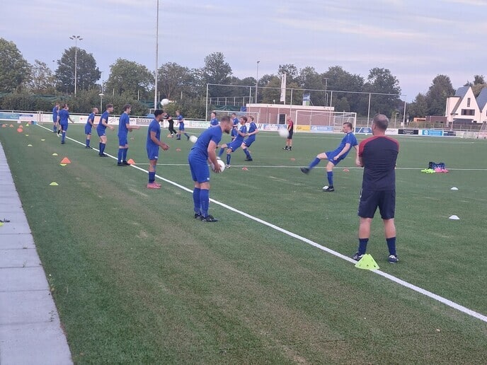 USV oefent tegen sv Pesse - Foto: Ingezonden foto