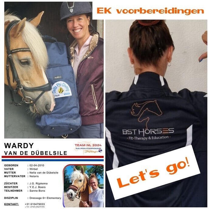 Dalfser equipe bij de Europese kampioenschappen dressuur - Foto: Ingezonden foto