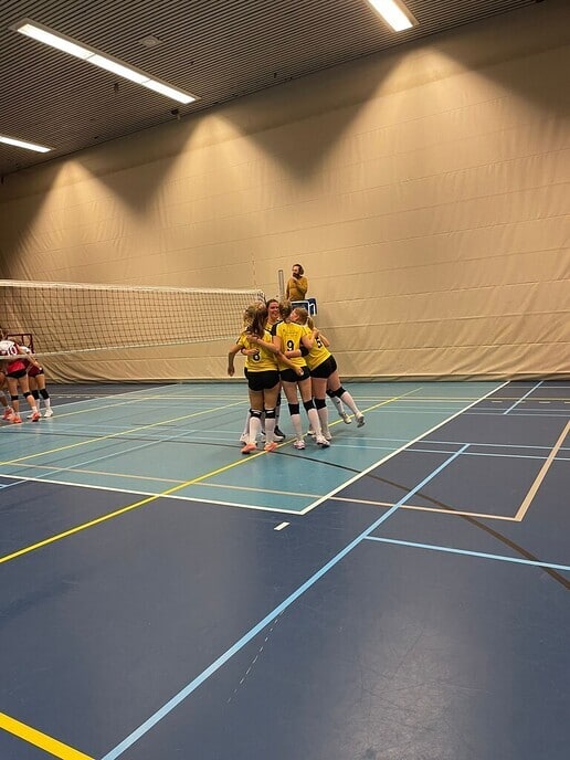Dalvo Dames 1 wint de eerste bekerwedstrijd van het seizoen - Foto: Ingezonden foto