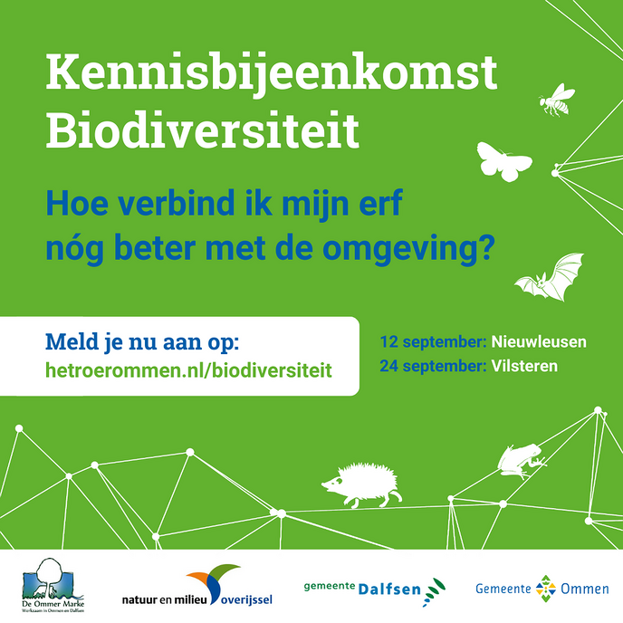 Kennisbijeenkomst biodiversiteit - Foto: Gemeente Dalfsen
