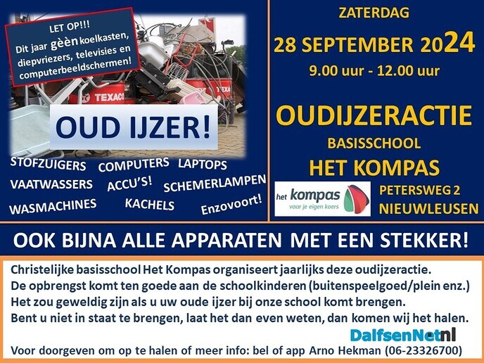 Oud IJzer Actie Kompas - Foto: Ingezonden foto