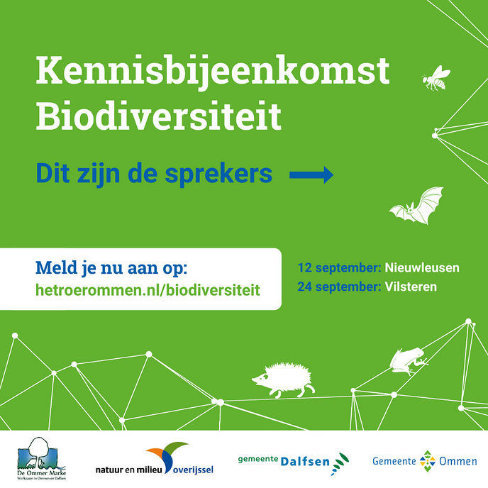 Kennisbijeenkomst biodiversiteit - Foto: Gemeente Dalfsen