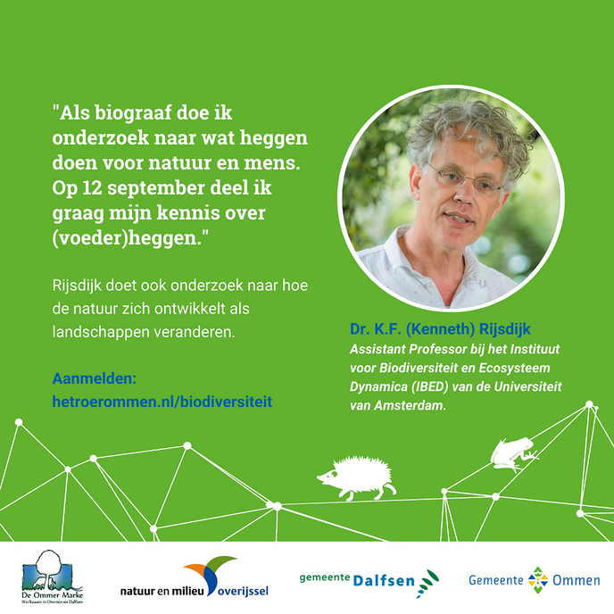 Kennisbijeenkomst biodiversiteit - Foto: Gemeente Dalfsen