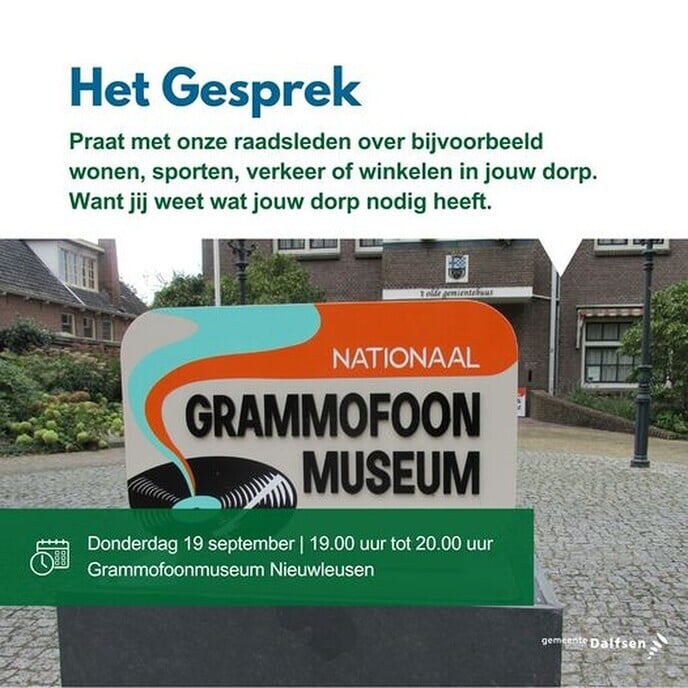 Raadsleden aanspreekbaar - Foto: Gemeente Dalfsen