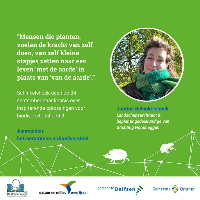Kennisbijeenkomst biodiversiteit - Foto: Gemeente Dalfsen