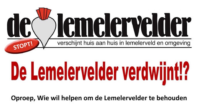 De Lemelervelder verdwijnt!? - Foto: Hans Heerink