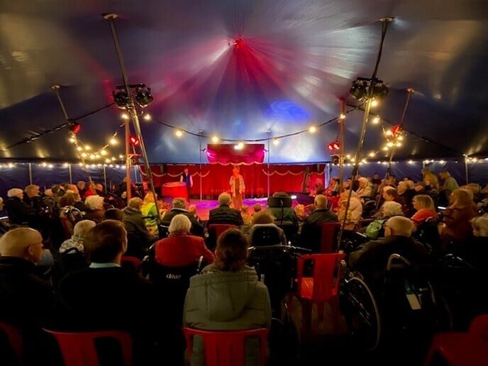Circus voor de cliënten van Rosengaerde - Foto: Ingezonden foto