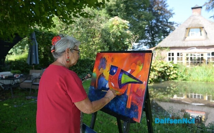 Een zonovergoten dag tijdens Festival de Vecht - Foto: Johan Bokma