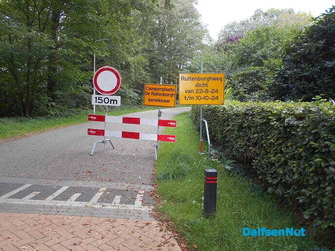Werk aan de Ruitenborghweg - Foto: Ingezonden foto