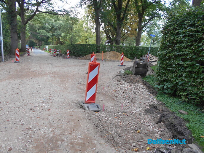 Werk aan de Ruitenborghweg - Foto: Ingezonden foto