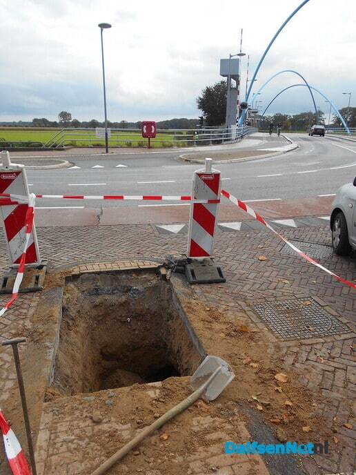 Voortgang werk aan de klimaatstraat