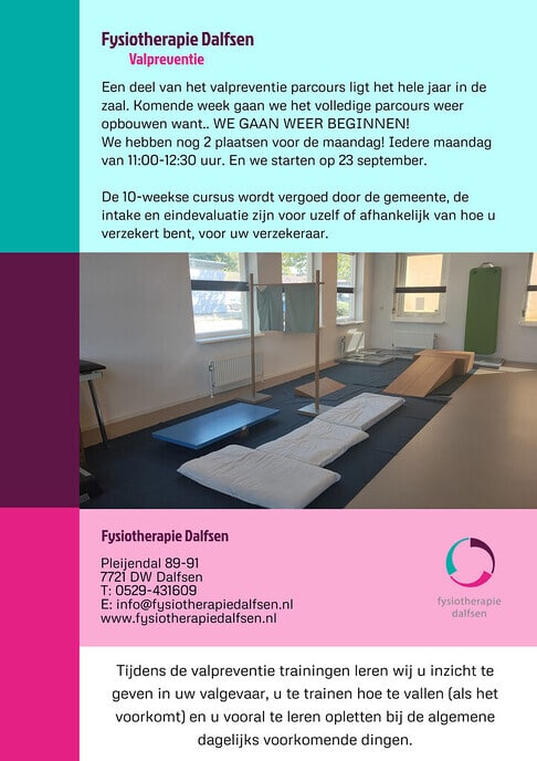 Valpreventie – Fysiotherapie Dalfsen