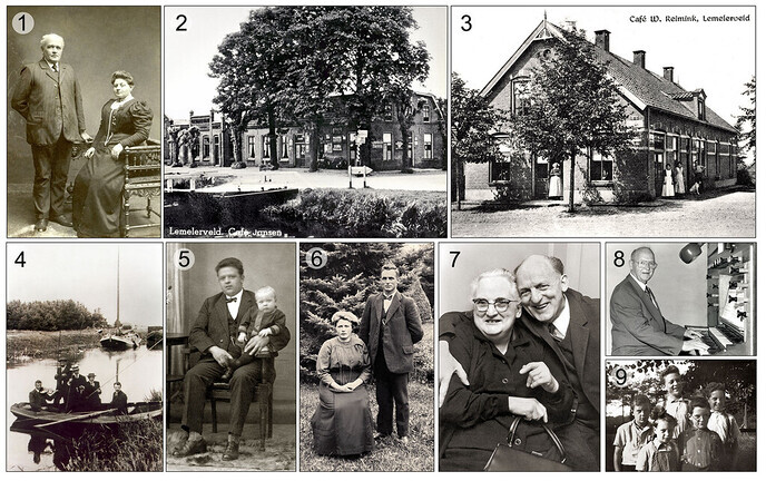 Een stukje uit de geschiedenis van de familie Zwakenberg - Foto: Hans Heerink