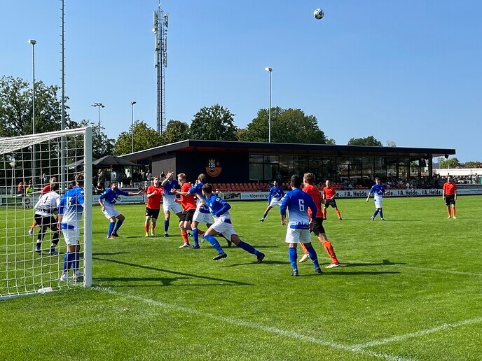S.V. Nieuwleusen speelt gelijk tegen Helios Deventer - Foto: Ingezonden foto