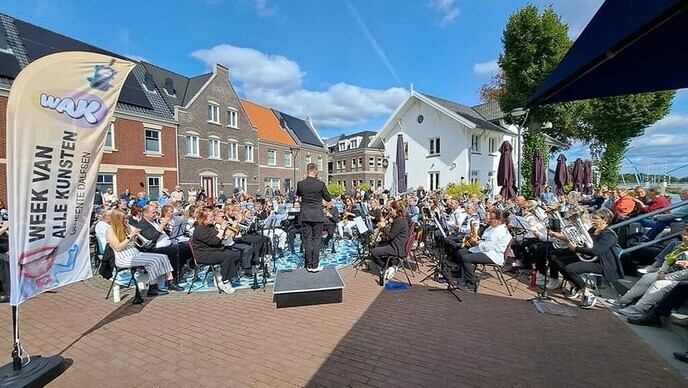 Fanfarekorpsen hebben Week van Alle Kunsten muzikaal afgetrapt - Foto: Ingezonden foto